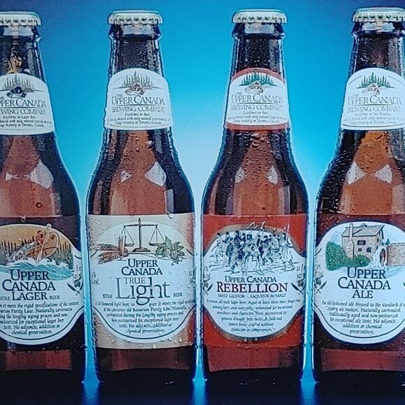 VINTAGE UPPER CANADA BREWING COMPANY POSTER Framed LARGE - Picture 2 of 4